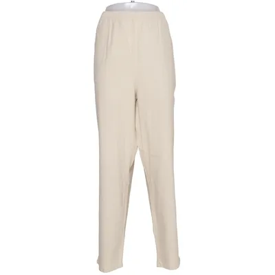 Broek (Beige) van Denim & Co Katoen, Elastaan