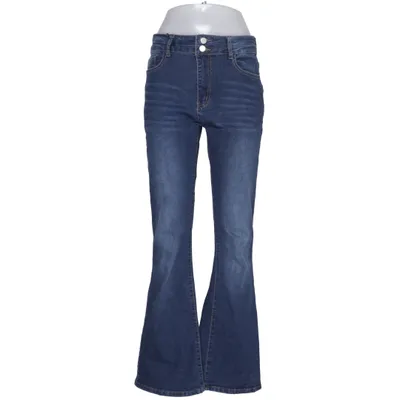 Jeans (Blå) Bomull, Elastan, Polyester, Viskos