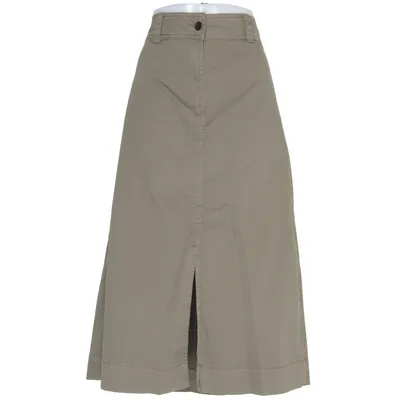 Långkjol (Beige) från Part Two Bomull, Elastan