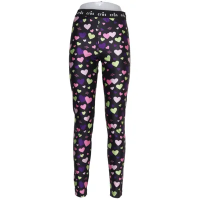 Træningsleggings (Sort, Flerfarvet) fra Cras Elastan, Genanvendt polyester
