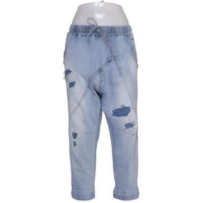 Spijkerbroek (Blauw) van Sexy Woman Katoen, Elastaan, Viscose