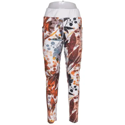 Træningsleggings (Hvid, Flerfarvet) fra Maya Freya Elastan, Polyester