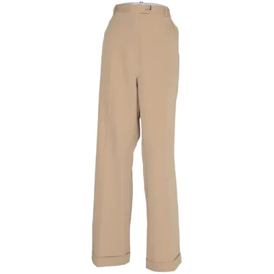 Pantalon de costume (Beige) de Casual Woman Élasthane, Polyester