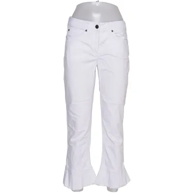 Spijkerbroek (Wit) van Alba Moda Katoen, Elastaan