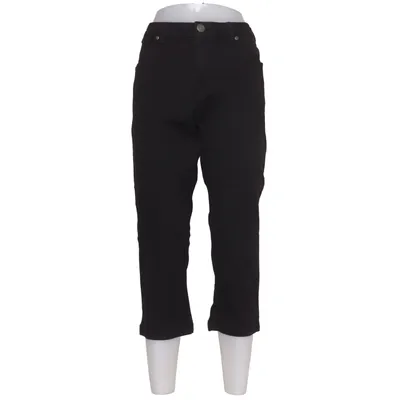 Three-quarter pants (Black) from Denim Identity by Zizzi Cotton, Elastane, Polyester