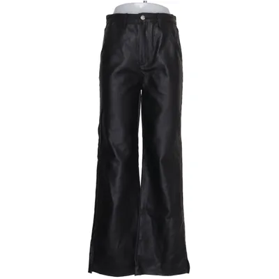 Pants (Black) from Boohoo Cotton, Polyurethane