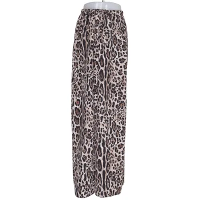 Pantalon patte d'éléphant (Beige, Multicolore) de Boohoo Élasthane, Polyester
