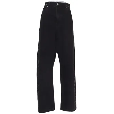 Jeans (Svart) från Bershka Bomull, Polyester