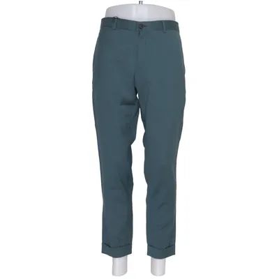 Kostuumbroek (Groen) van Father & Sons Polyester, Viscose, Wol