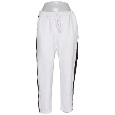 Pantalon de survêtement (Blanc, Noir) de GS Élasthane, Polyamide, Viscose
