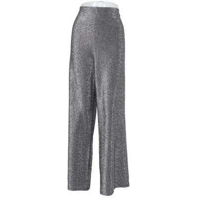 Palazzo broek (Grijs) van H&M Elastaan, Metallvezel, Polyester