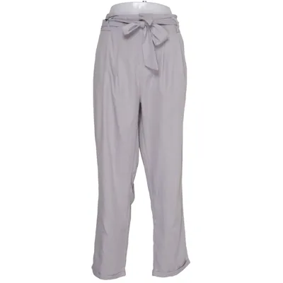 Pantalon patte d'éléphant (Gris) de Mirrou Élasthane, Polyester
