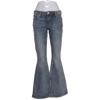 Spijkerbroek (Flame Low Flared Jeans) van Weekday Katoen, Elastaan