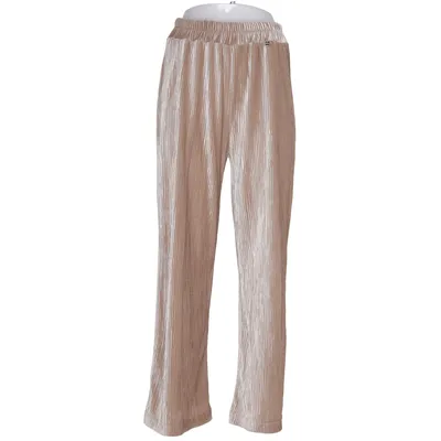 Pantalon patte d'éléphant (Beige) de Liebesglück Élasthane, Polyester