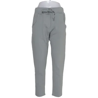 Broek (Groen) van Trendy Katoen, Elastaan