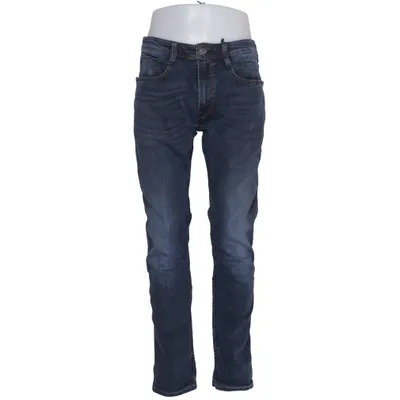 Jeans (Blå) från Grant Bomull, Elastan, Polyester