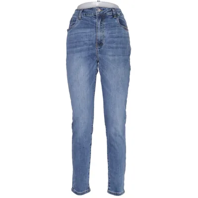 Spijkerbroek (Blauw) van Denim Katoen, Elastaan, Polyester