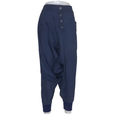 Harem pants (Blue) from Hangmatta Norhult Cotton, Linen