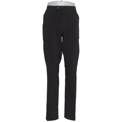 Chinos (Zwart) van Abacus Elastaan, Polyester