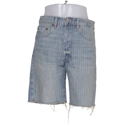Denim shorts (Blauw) van Zara Katoen