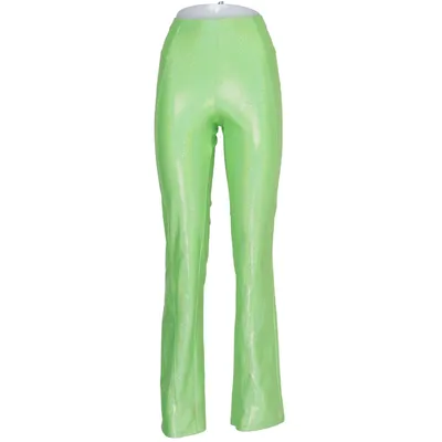 Pantalon (Vert) de Bershka Élasthane, Polyester