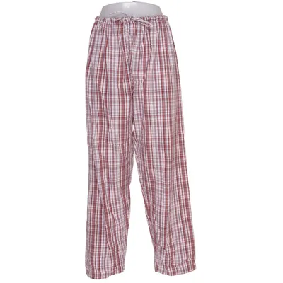 Pyjamahose (Rot, Weiß) von NowOn Baumwolle