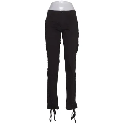 Pants (Black) from Vixxsin Cotton, Elastane