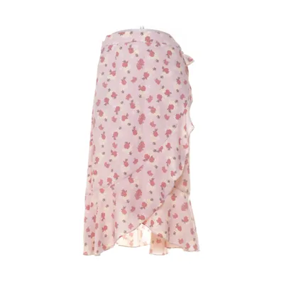 Wrap skirt (Pink, Multicolored) from Three Sixty Five