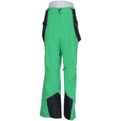 Pantalon de neige (Vert, Noir) de White Season Skiwear Élasthane, Polyester, Polyuréthane