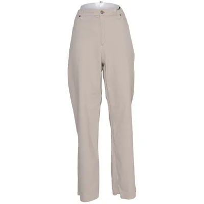 Pants (Beige) from Basic by KappAhl Cotton, Elastane
