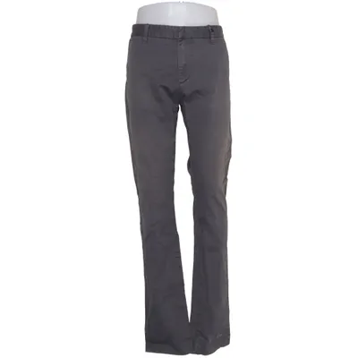 Chinos (Gray) from WE Fashion Cotton, Elastane, Polyester