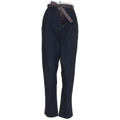 Kostymbyxor (Blå, Vit) från Nygårdsanna Bomull, Elastan