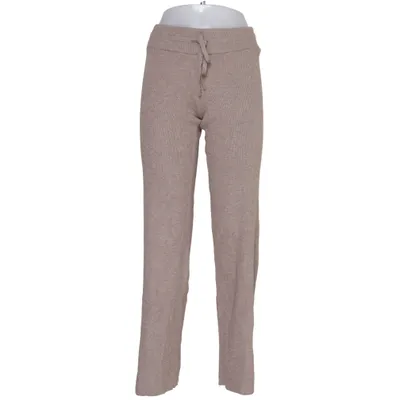 Palazzo broek (Beige) van Gina Tricot Polyamide, Polyester, Viscose