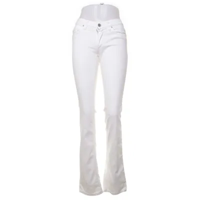 Jean (Blanc) de Acne Jeans Coton, Élasthane, Polyester