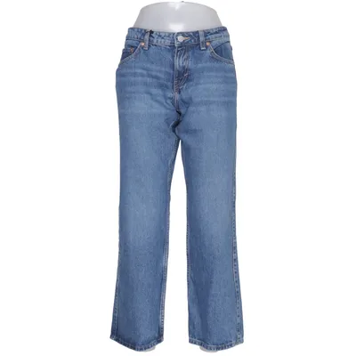 Jeans (Arrow Low Straight Jeans) fra Weekday Bomuld