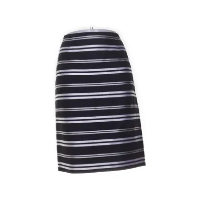 Skirt (Black, White) from Worth Cotton, Linen, Polyester, Viscose