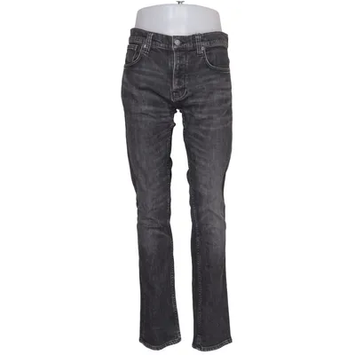 Spijkerbroek (Grijs) van Nudie Jeans Katoen, Elastaan