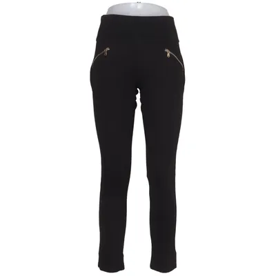 Pants (Black) from Elara Cotton, Elastane, Polyester