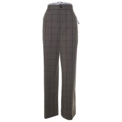 Byxor (Grå, Flerfärgad) från Lindex Elastan, Polyester, Viskos