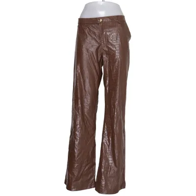 Broek (Bruin) van Fashion Nova Polyester, Polyurethaan