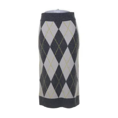 Kjol (Grå, Flerfärgad) från Pringle Akryl, Elastan, Polyester, Ull