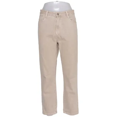 Spijkerbroek (Beige) van Oak+ Fort Katoen