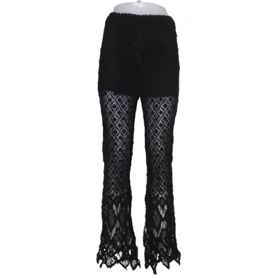 Byxor (Svart) från Zara Bomull, Polyamid, Polyester