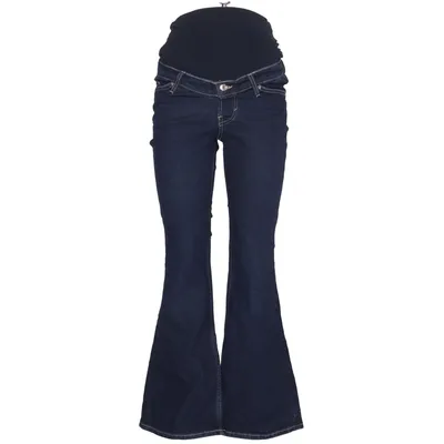 Zwangerschapsjeans (Blauw) van H&M Mama Katoen, Elastaan, Polyester