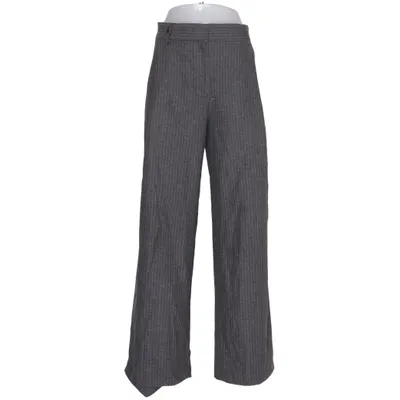 Suit pants (Gray) from Massimo Dutti Polyester, Wool