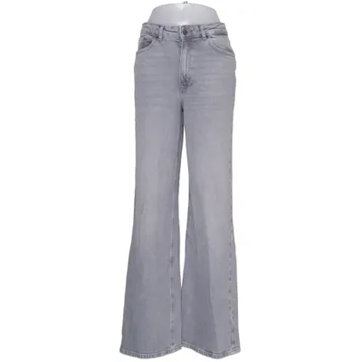 Spijkerbroek (Juicy Hw Wide Leg Dnm) van ONLY Blue Denim Organisch katoen