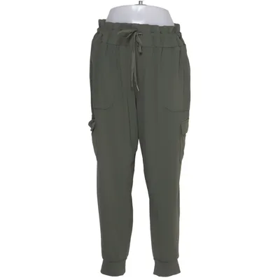 Pantalon cargo (Vert) de Mondetta Élasthane, Polyester