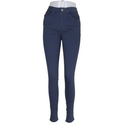 Chinos (Blå) från Bik Bok Bomull, Elastan, Polyester