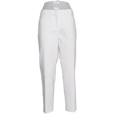 Suit pants (White) from More & More Cotton, Elastane, Polyester
