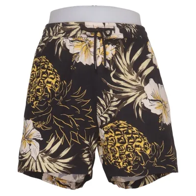 Korte broek (Zwart, Geel, Wit) van New Look Men Katoen